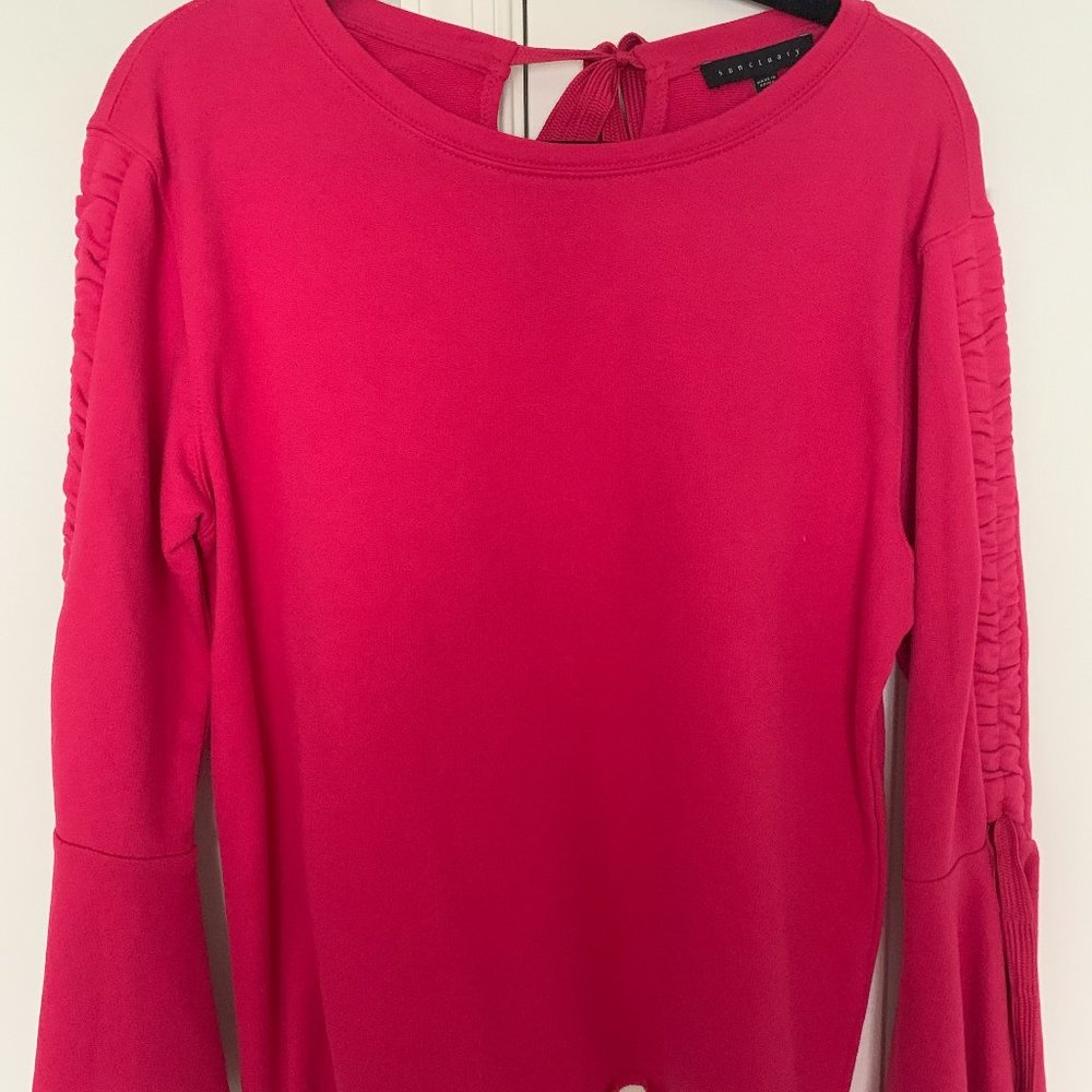 Sanctuary Pink Sweater with Bell Sleeves (Women's S)